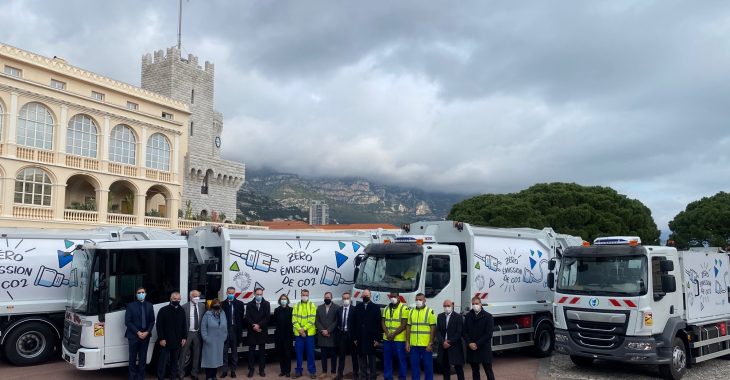 Immagine Monaco: i compattatori di rifiuti domestici sono a zero emissioni CO2