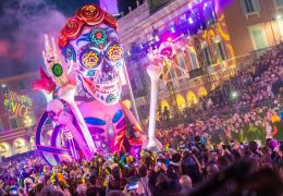 Immagine Carnevale di Nizza 2023,  colore e festa.