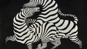Immagine Vasarely l’arte digitale in mostra all’Espace Culturel Lympia