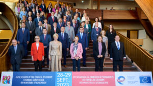 Immagine Conferenza di Ministri dell’Istruzione del Consiglio d’Europa Monaco partecipa