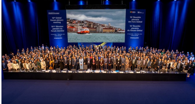 Immagine Una delegazione monegasca a Lisbona per la 16a riunione plenaria del Forum Globale dell’OCSE