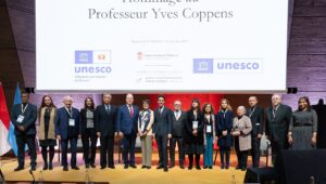 Immagine Omaggio al Professor Yves Coppens presso l’UNESCO