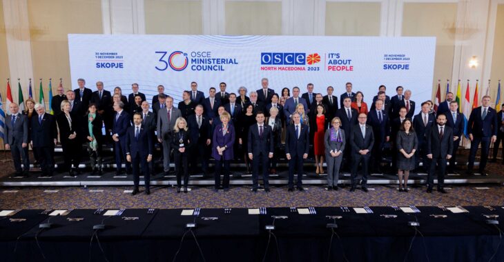 Immagine Monaco partecipa alla 30a riunione del Consiglio dei ministri dell’OSCE