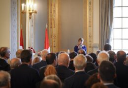 Immagine Isabelle BERRO-AMADEÏ présente ses vœux au Corps Diplomatique accrédité en  Principauté en résidence en France