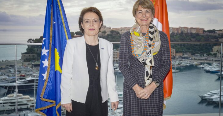 Immagine Isabelle BERRO-AMADEÏ meets Donika GËRVALLA-SCHWARZ, Vice-Prime Minister of Kosovo.