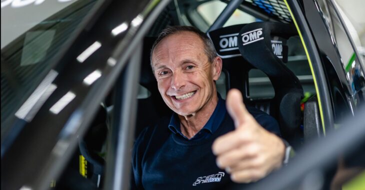 Immagine Italian Mauro Miele secured a podium finish at the Monte Carlo Rally.