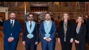 Immagine Accreditation of H.E. Mrs. Anne EASTWOOD as the Ambassador of the Principality of Monaco to San Marino.