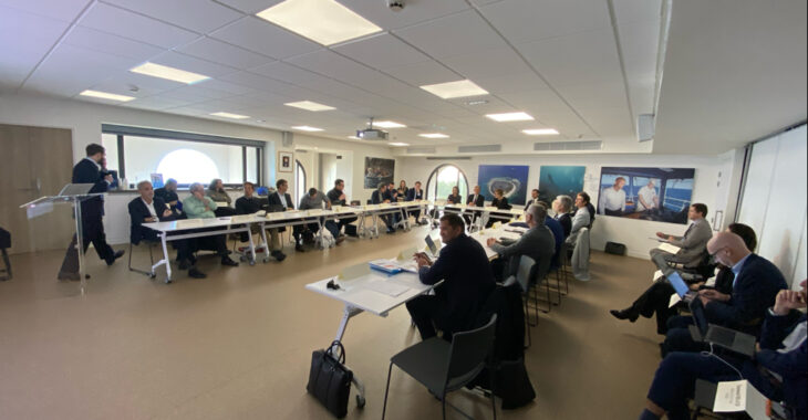 Immagine Meeting of the BTP Innovation Commission on the theme of sustainable construction.