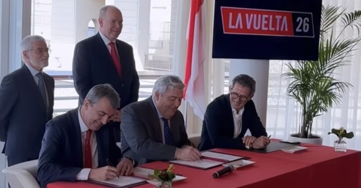Immagine Vuelta 2026 from the Principality of Monaco: Agreement Signed
