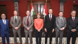 Immagine The Minister of Foreign Affairs and Trade of Hungary, Mr. Péter Szijjártó, on a working visit to the Principality