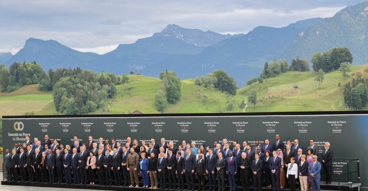 Immagine Monaco ha partecipato al primo Vertice per la Pace in Ucraina a Bürgenstock, in Svizzera