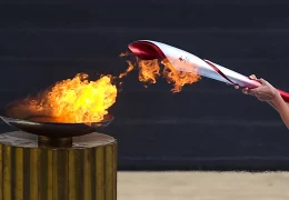 Immagine Paris 2024 Olympic Flame Relay in the Principality on June 18