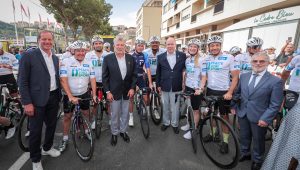 Immagine “Riding for Peace”: A bicycle parade to promote peace through sport