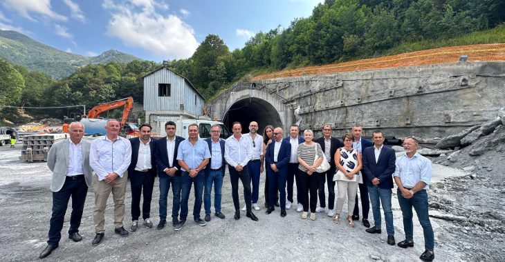 Immagine Itinerant Council of the Piedmont Region: Update on the Tenda Tunnel