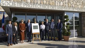 Immagine Inauguration officielle de la SPA de Monaco, à Peille