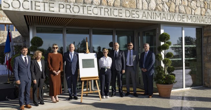 Immagine Inauguration officielle de la SPA de Monaco, à Peille