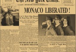 Immagine Célébrations du 80ème anniversaire de la libération de Monaco