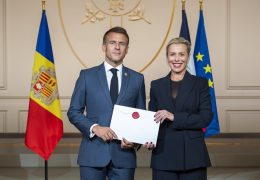 Immagine The Ambassador of the Principality of Monaco to the Principality of Andorra presented his Letters of Credence to Emmanuel MACRON