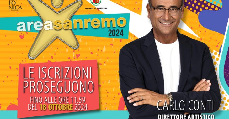 Immagine Area Sanremo, ad un passo dal Festival: ultimi giorni per iscriversi