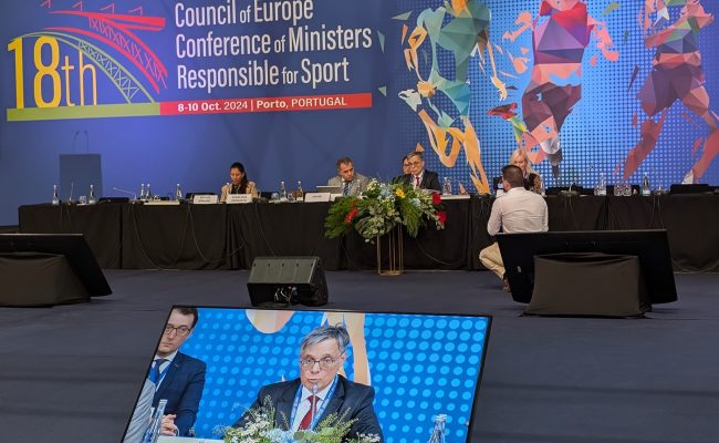 Council of Europe – Monaco participates in the 18th Conference of Ministers responsible for Sport