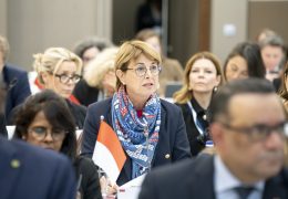 Immagine Isabelle BERRO-AMADEÏ participated in the 45th Ministerial Conference of the Francophonie in Paris.