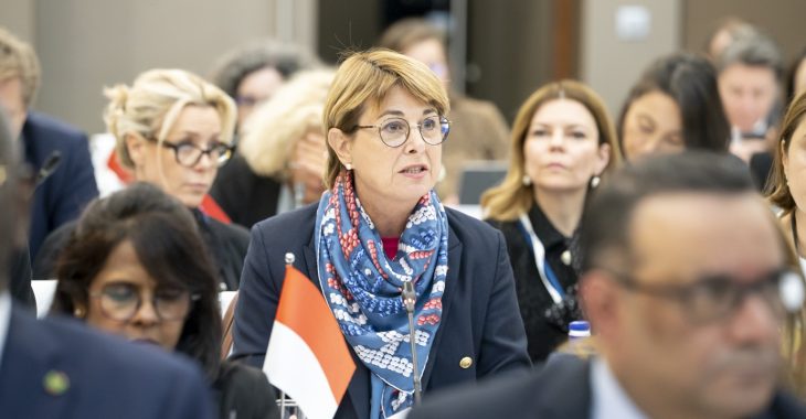 Immagine Isabelle BERRO-AMADEÏ participated in the 45th Ministerial Conference of the Francophonie in Paris.