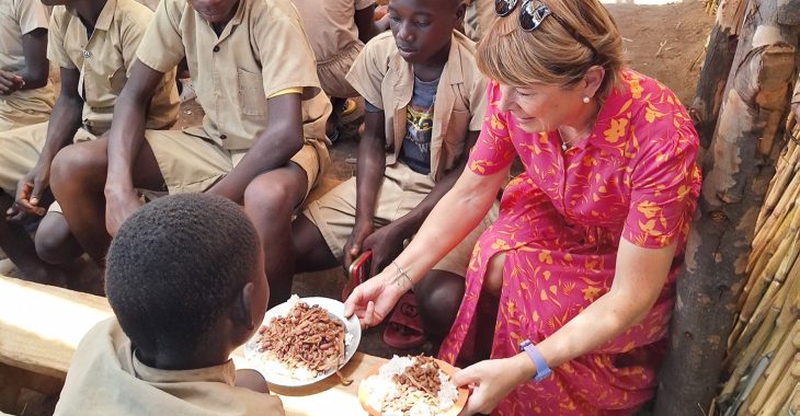 Immagine Isabelle BERRO-AMADEÏ en Visite de travail au Burundi