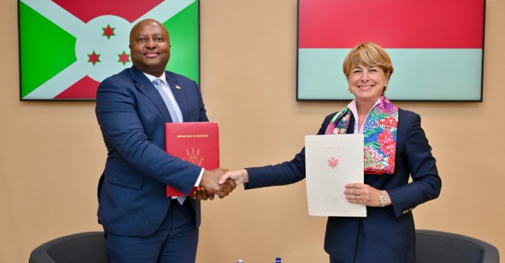 Immagine Monaco e il Burundi firmano un Accordo Quadro di Cooperazione.