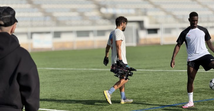 Immagine L’attaccante dell’AS Monaco Folarin Balogun è il protagonista di una campagna pubblicitaria a Mentone