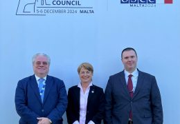 Immagine Monaco participates in the 31st meeting of the OSCE Ministerial Council