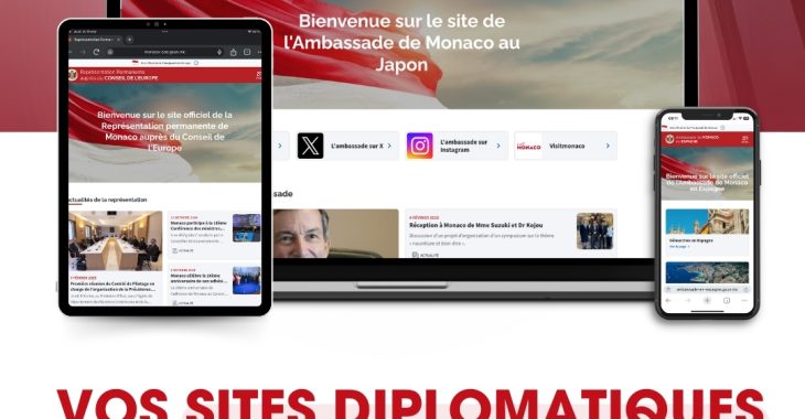 Immagine The Principality of Monaco is modernizing the websites of its diplomatic representations for an optimized user experience.