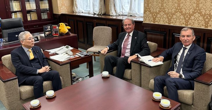 Immagine Visit to Japan by Mr. Pierre-André Chiappori, Minister of Finance and Economy