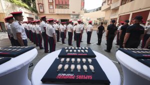 Immagine The Monaco Fire Brigade Changes Its Badge