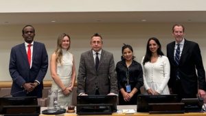 Immagine Une diplomate de la Mission permanente de Monaco à l’ONU élue Vice-Présidente du Comité de l’information pour 2025-2026
