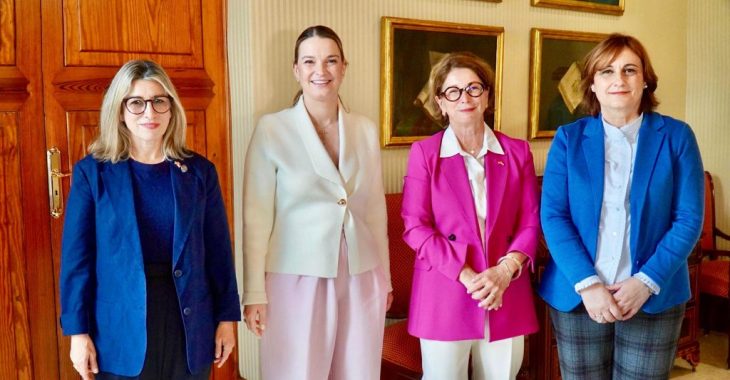 Immagine L’Ambasciatrice di Monaco in Spagna in visita a Palma di Maiorca