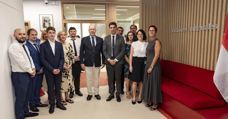 Immagine Création des Archives nationales de Monaco: Inauguration des locaux de la Direction et lancement de leur site internet