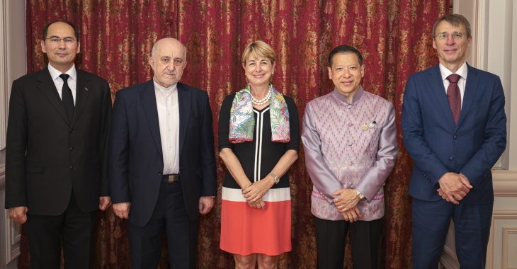 Immagine Diplomatie : de nouveaux Ambassadeurs accrédités – Iran – Thaïlande – République tchèque – Turkménistan