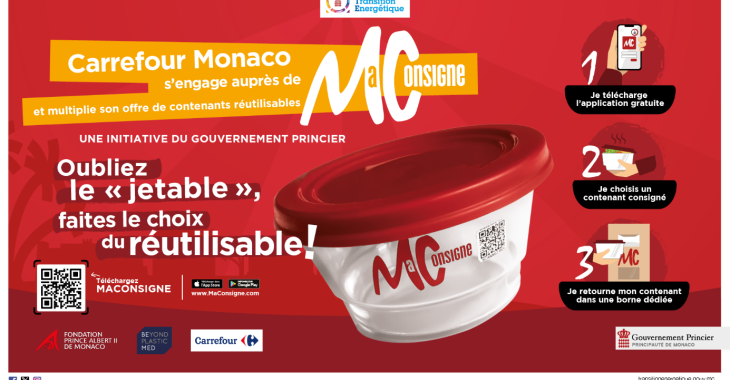 Immagine Carrefour Fontvieille Goes Reusable: A Concrete Step Toward “Zero Plastic”