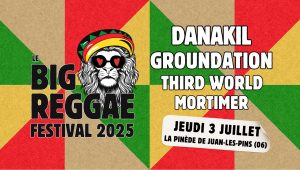 Immagine Big Reggae Festival 2025: la leggenda del reggae torna a far vibrare Antibes Juan-les-Pins