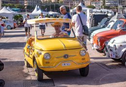 Immagine Monaco célèbre la Fiat 500 et les 20 ans de règne du Prince Albert II