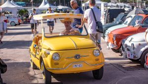 Immagine Monaco celebra la Fiat 500 e i 20 anni di regno del Principe Alberto II