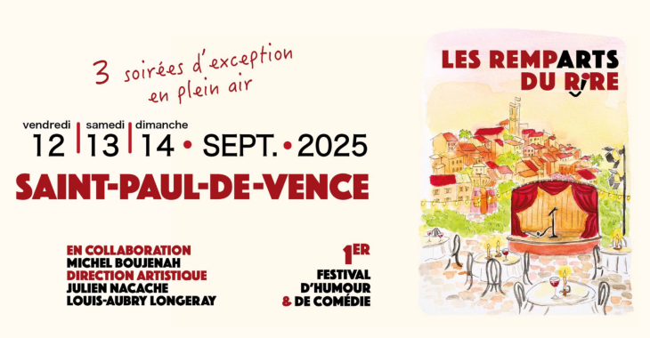 Immagine Les Remparts du Rire : Saint-Paul-de-Vence inaugure son festival d’humour et de comédie