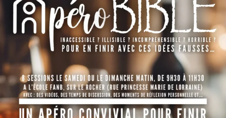 Immagine Apéro’ Bible : retour à Monaco pour une deuxième édition entre foi, convivialité et découverte