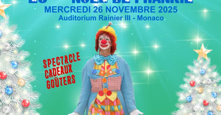 Immagine Noël de Frankie 2025: the 28th event returns on November 26 at the Rainier III Auditorium in Monaco