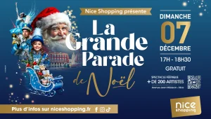 Immagine Nice si accende per la 5ª Grande Parade de Noël: oltre 200 artisti e tre carri d’autore per un evento