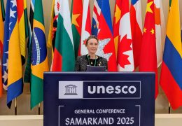 Immagine Monaco réaffirme son engagement auprès de l’UNESCO lors de la 43ᵉ Conférence générale à Samarcande