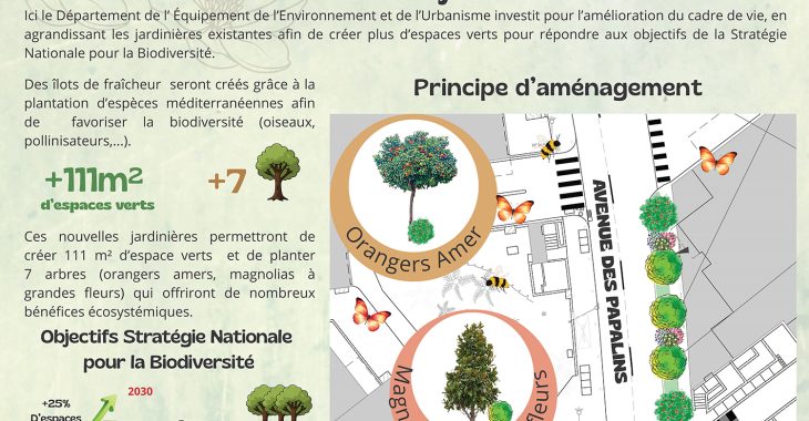 Immagine Ampliamento delle fioriere dell’Avenue des Papalins Immagine Ampliamento delle fioriere dell’Avenue des Papalins