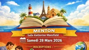 Immagine Salon des Auteurs Francophones 2026 a Mentone: il grande evento letterario della Costa Azzurra