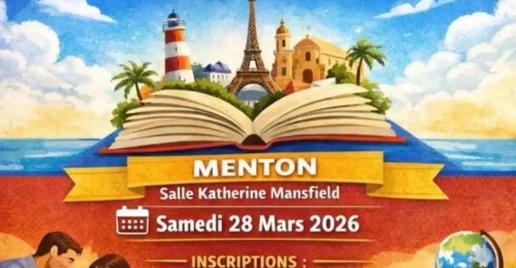 Immagine Salon des Auteurs Francophones 2026 a Mentone: il grande evento letterario della Costa Azzurra