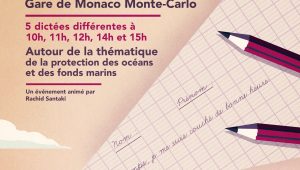 Immagine Dictée en Gare 2026 in Monaco: a free event celebrating French language and culture